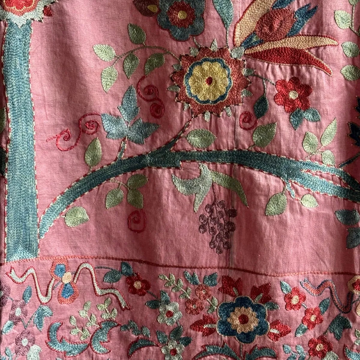 RESERVED: Hand Stitched Suzani (CSSU011724 | 65 x 96")