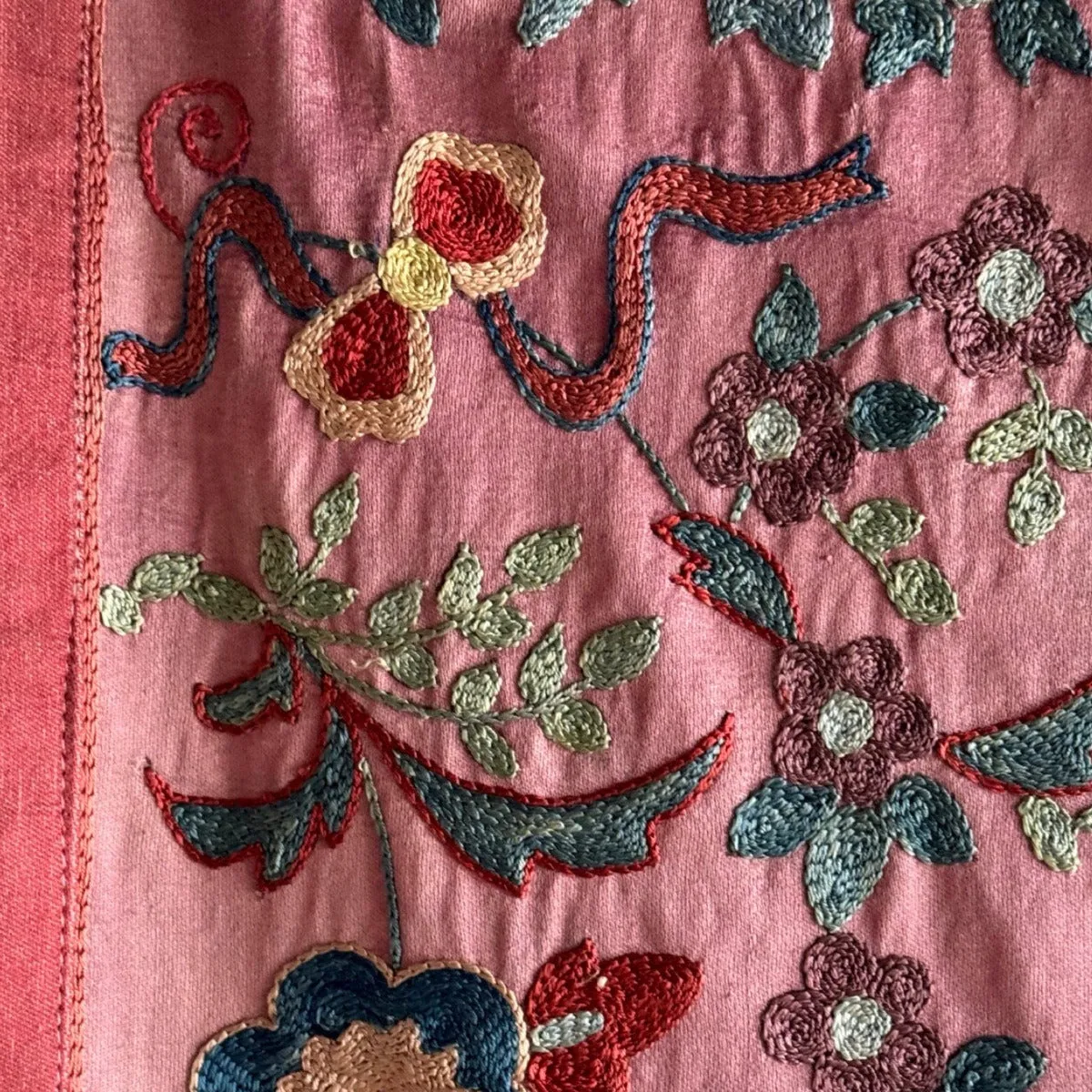 RESERVED: Hand Stitched Suzani (CSSU011724 | 65 x 96")