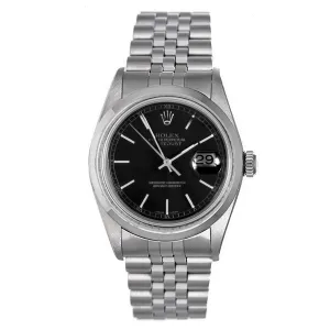 Rolex Stainless Steel #16200 Black Dial