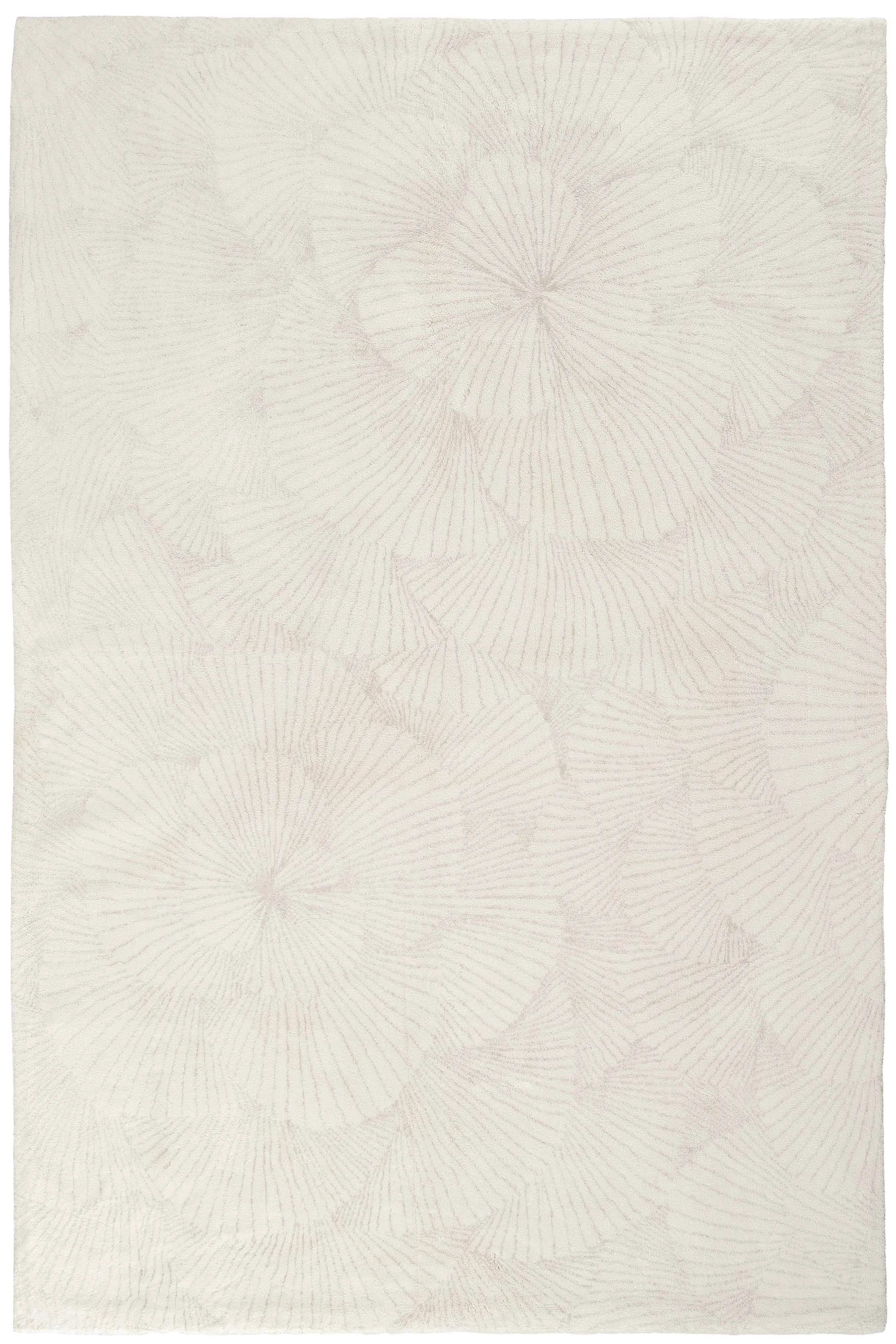 Royal Collection Elena Design Cotton Linen Blend Rug - Beige