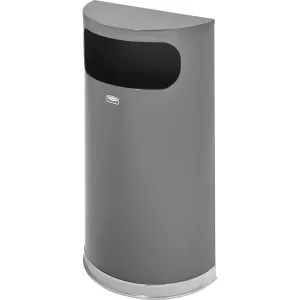Rubbermaid Commercial 9-gal Half Round Waste Container
