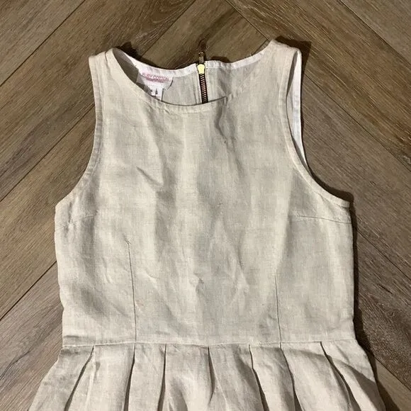 Ruby Cotton Linen Dress
