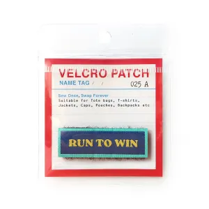 Run to Win {Velcro Tag}