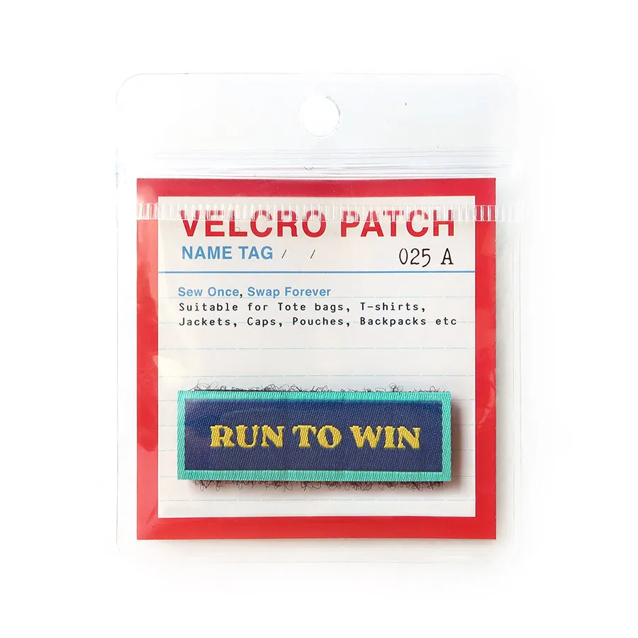 Run to Win {Velcro Tag}