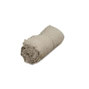 Rustic Tablecloth With Fringe 125"