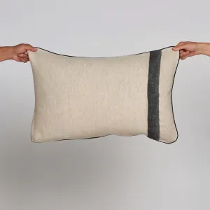 Saarde Kadir Cotton Linen Lumbar Cushion