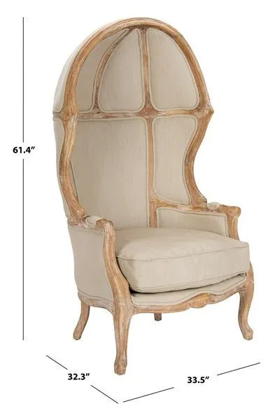 Sabine Natural Linen Chair Design: MCR4900A