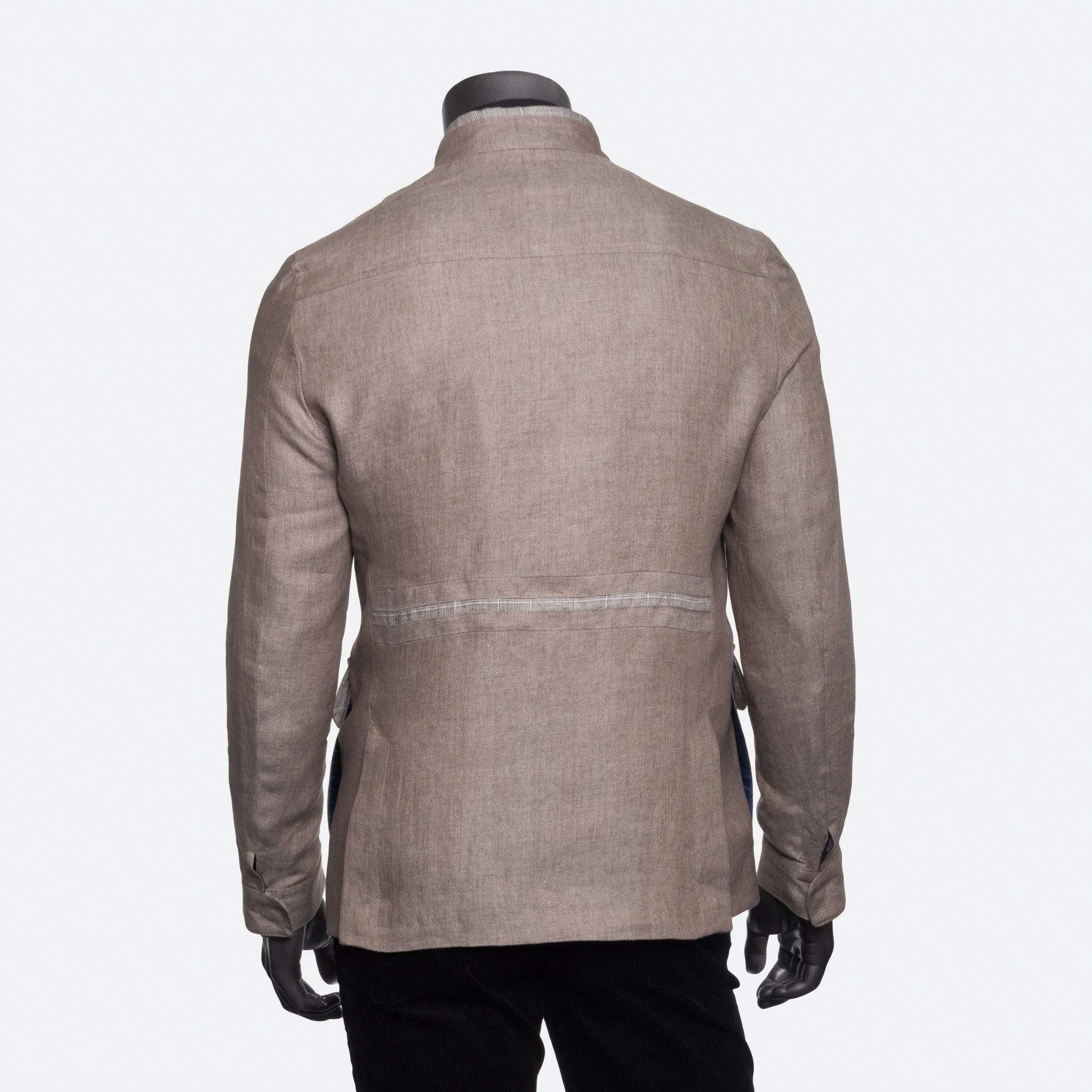 Sandy Jacket Linen - Beige
