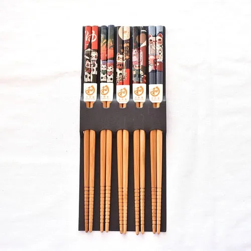Set of 5 Chopsticks
