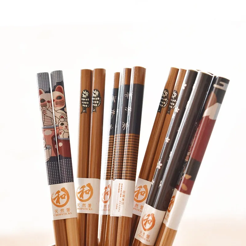 Set of 5 Chopsticks