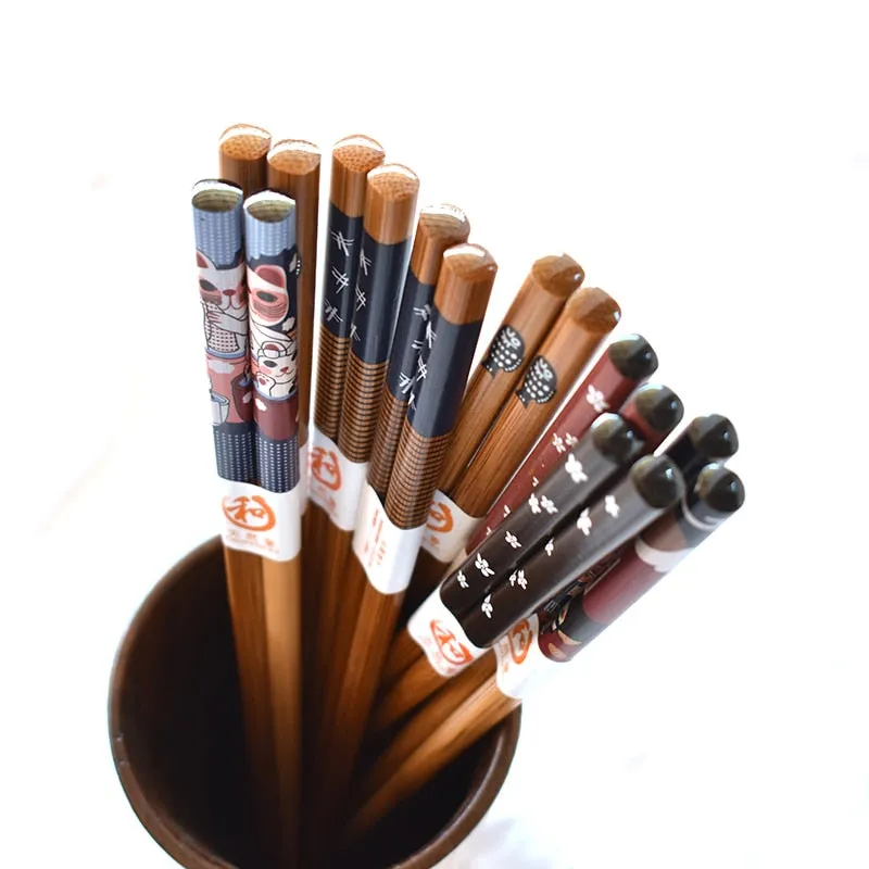 Set of 5 Chopsticks