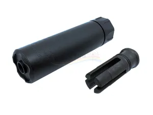 SF SOCOM 556" Suppressor with 14mm CCW Steel Flash Hider For M4 / AR Series (Black)