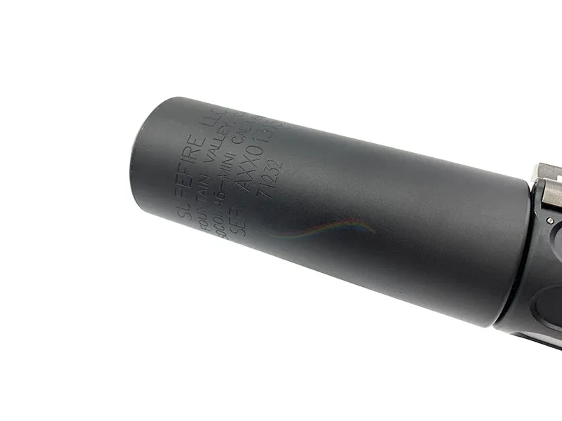 SF SOCOM Suppressor with 12mm CCW Flash Hider For Marui MP7A1 (Black)
