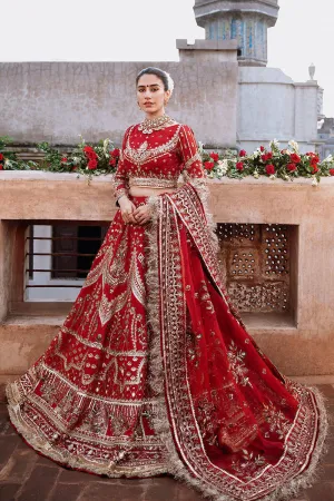 SHEEMA KIRMANI | MNR Zarlish Festive Unstitched Collection 2022 | Unstitched Embroidered Raw Silk Suit