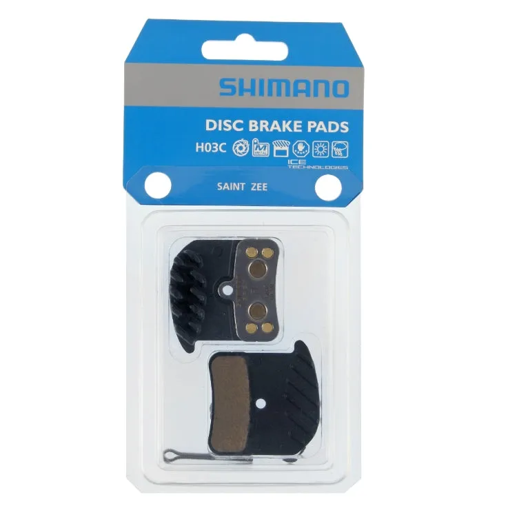 Shimano H03C-MF Disc Brake Pads — Metallic