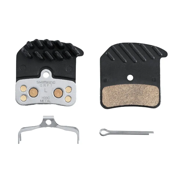 Shimano H03C-MF Disc Brake Pads — Metallic