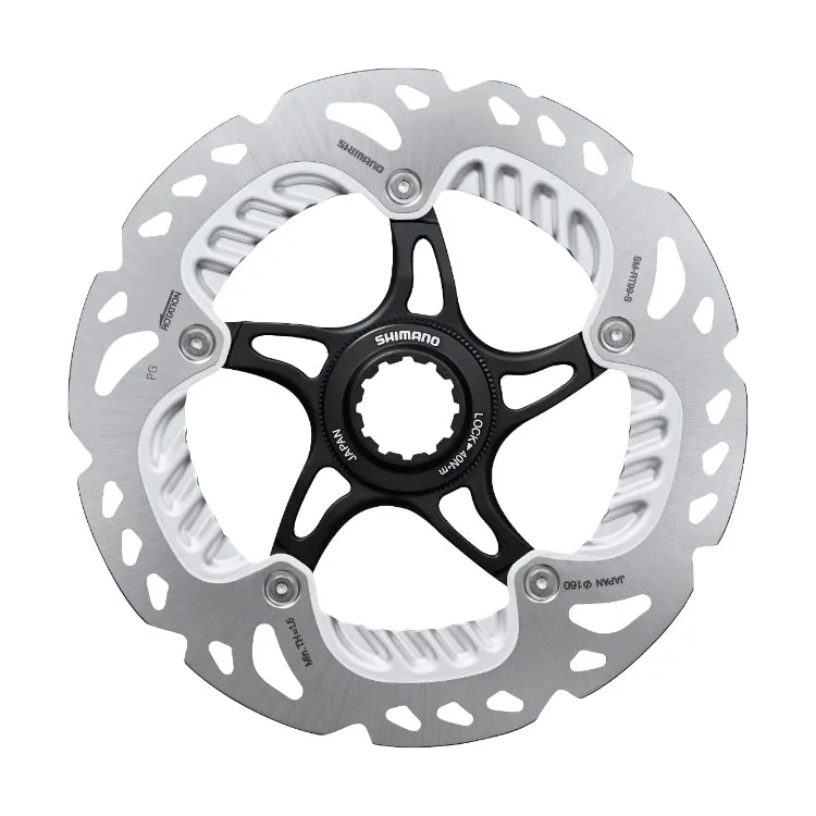 Shimano Saint SM-RT99 Brake Rotor - 160mm, Center Lock, Ice Technologies Freeza
