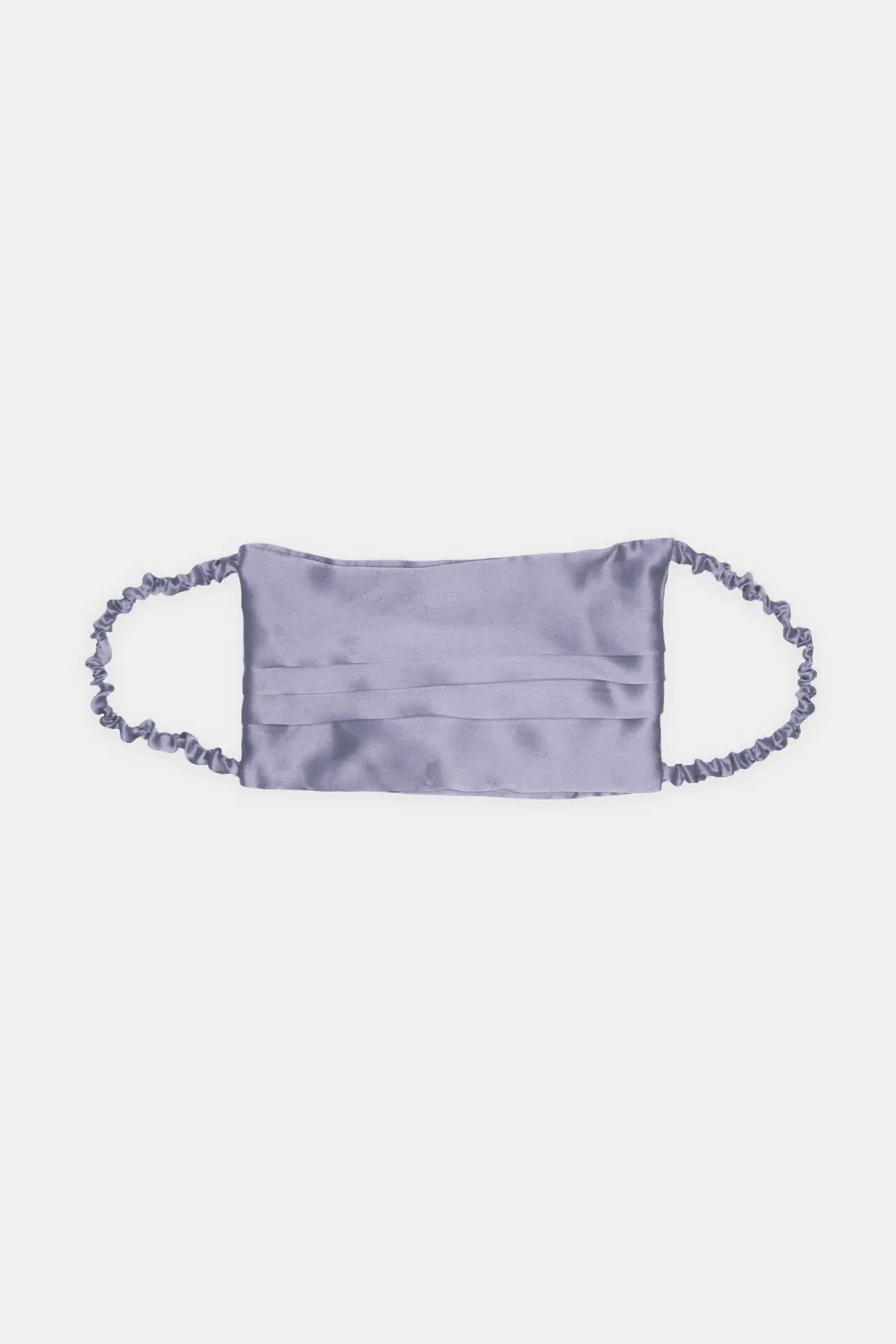 Silk Face Mask in Violet