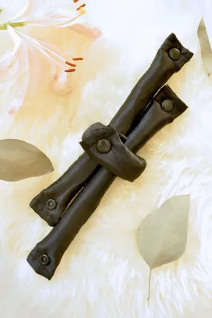 Silk Hair Rollers In Black