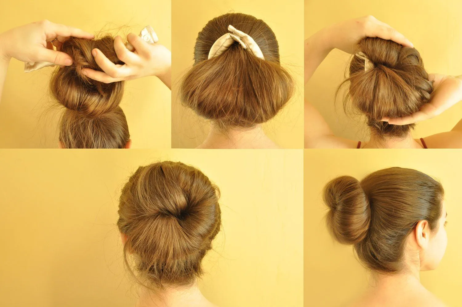 Silk Hair Rollers In Black
