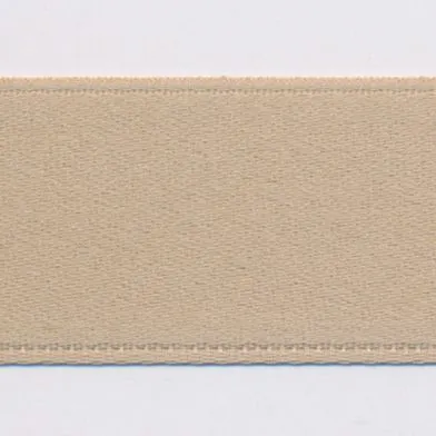 Silk Thin Satin Ribbon #162 Cream Khaki