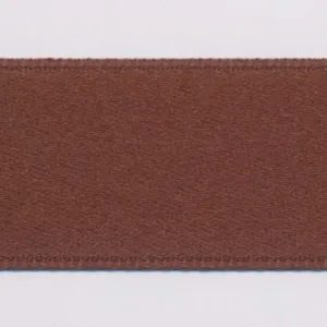 Silk Thin Satin Ribbon #73 Dark Sepia