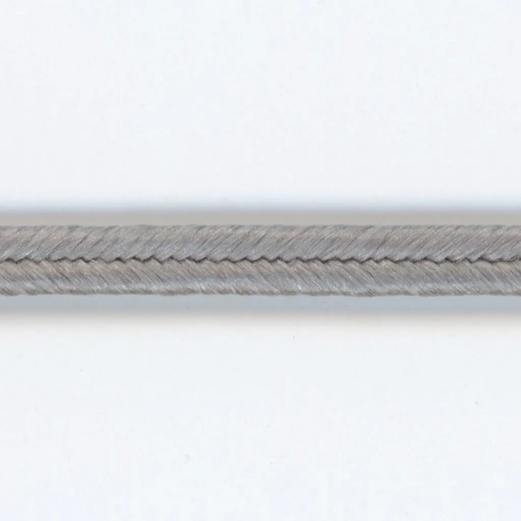 Silk Trimming Braid #100 Pale Silver