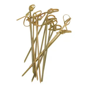 Skewer Bamboo Noshi Kushi 4 in. - 100 count (Case = 25 x 100 count) - Natural Pick - Packaging and Accessories - Restaurant Supplies and Equipment - Canadian Distribution