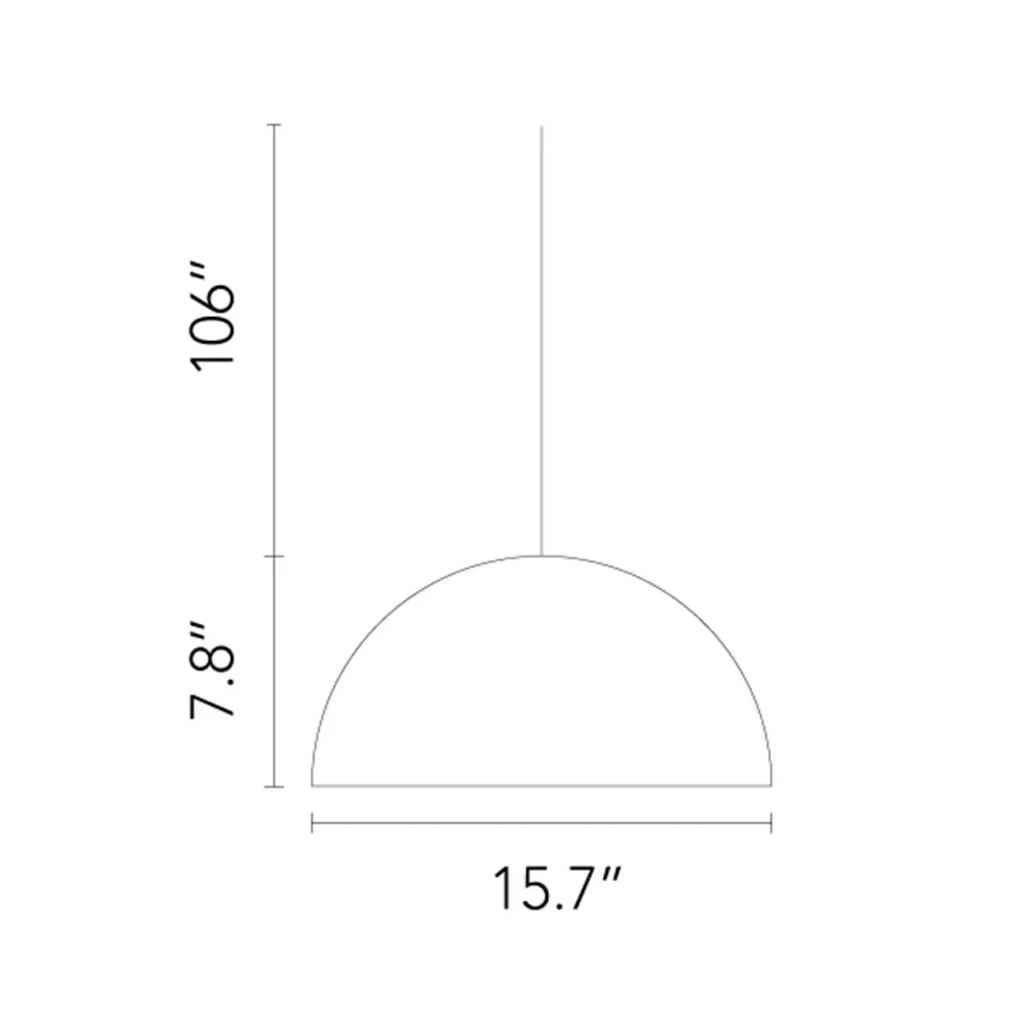 Skygarden S - Pendant Dimmable Light