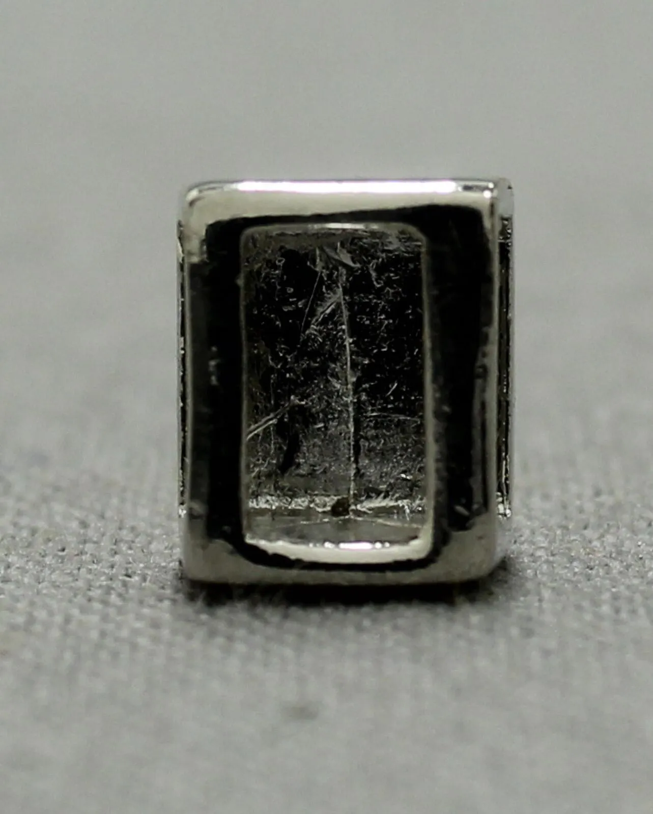 Slide Charm for Slide Keep Keeper or Ribbon Bracelet Necklace 6mm (1/4 inch)