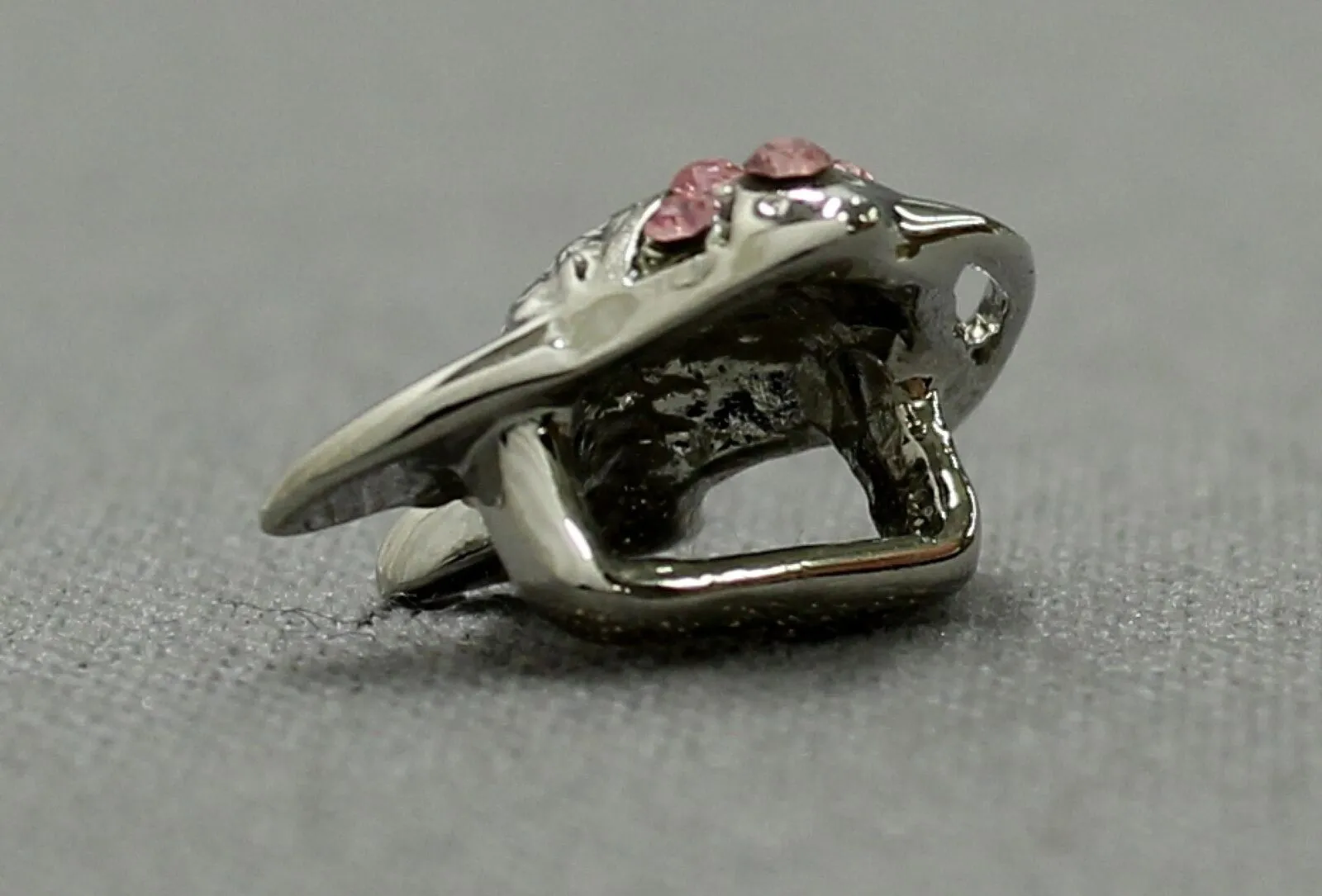 Slide Charm For Slide Keep Keeper Or Ribbon Bracelet Necklace 6mm (1/4")
