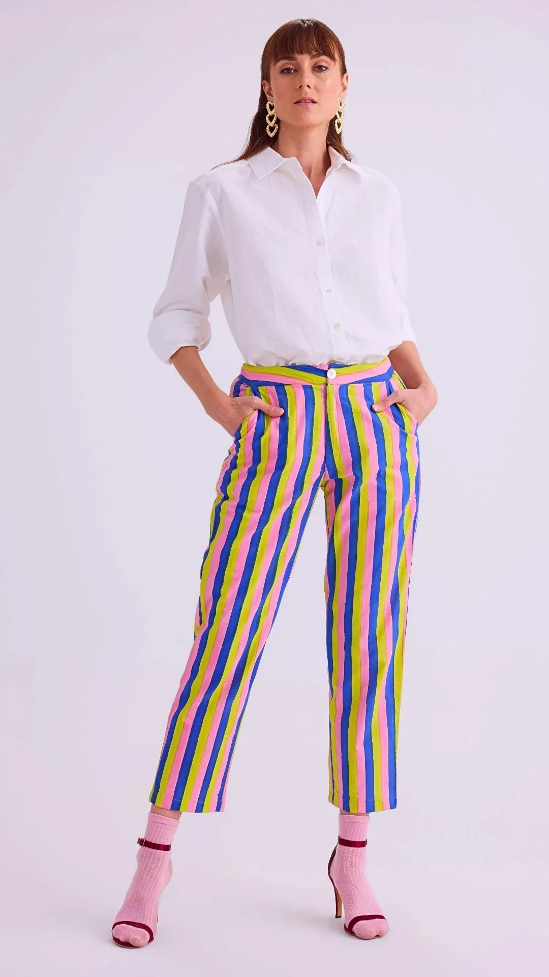 Sloane Shirt, Milk White