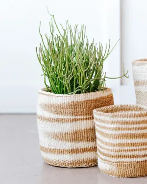 Smoke Swirl Storage Basket :: Medium