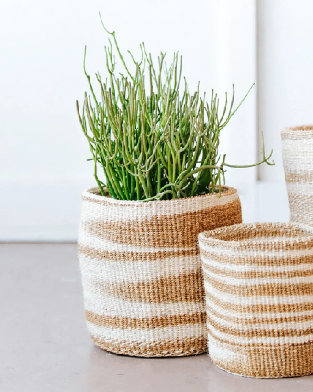 Smoke Swirl Storage Basket :: Medium