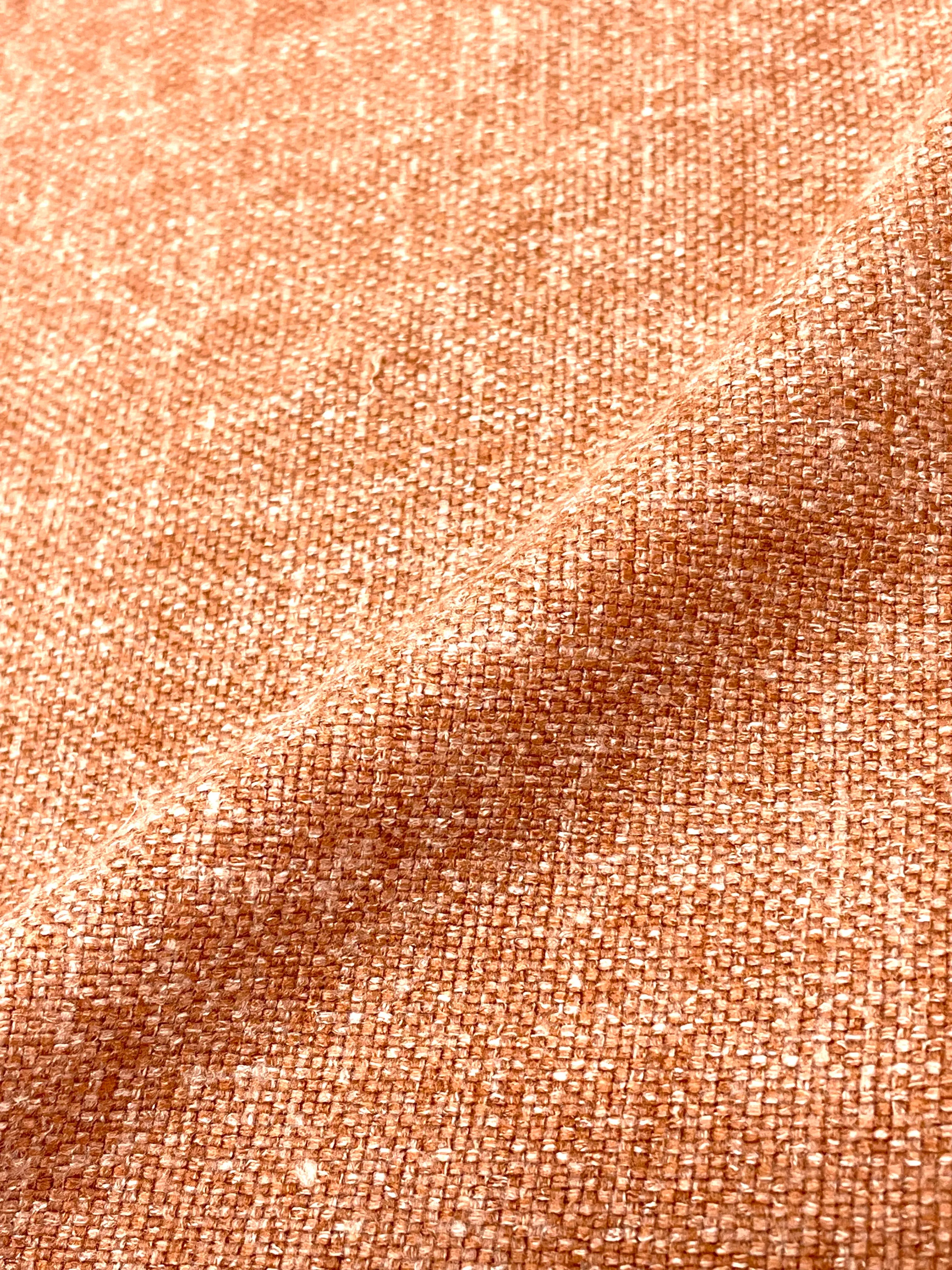 Soft Medium Weighted Faux Linen Fabric By The Yard/CL1094