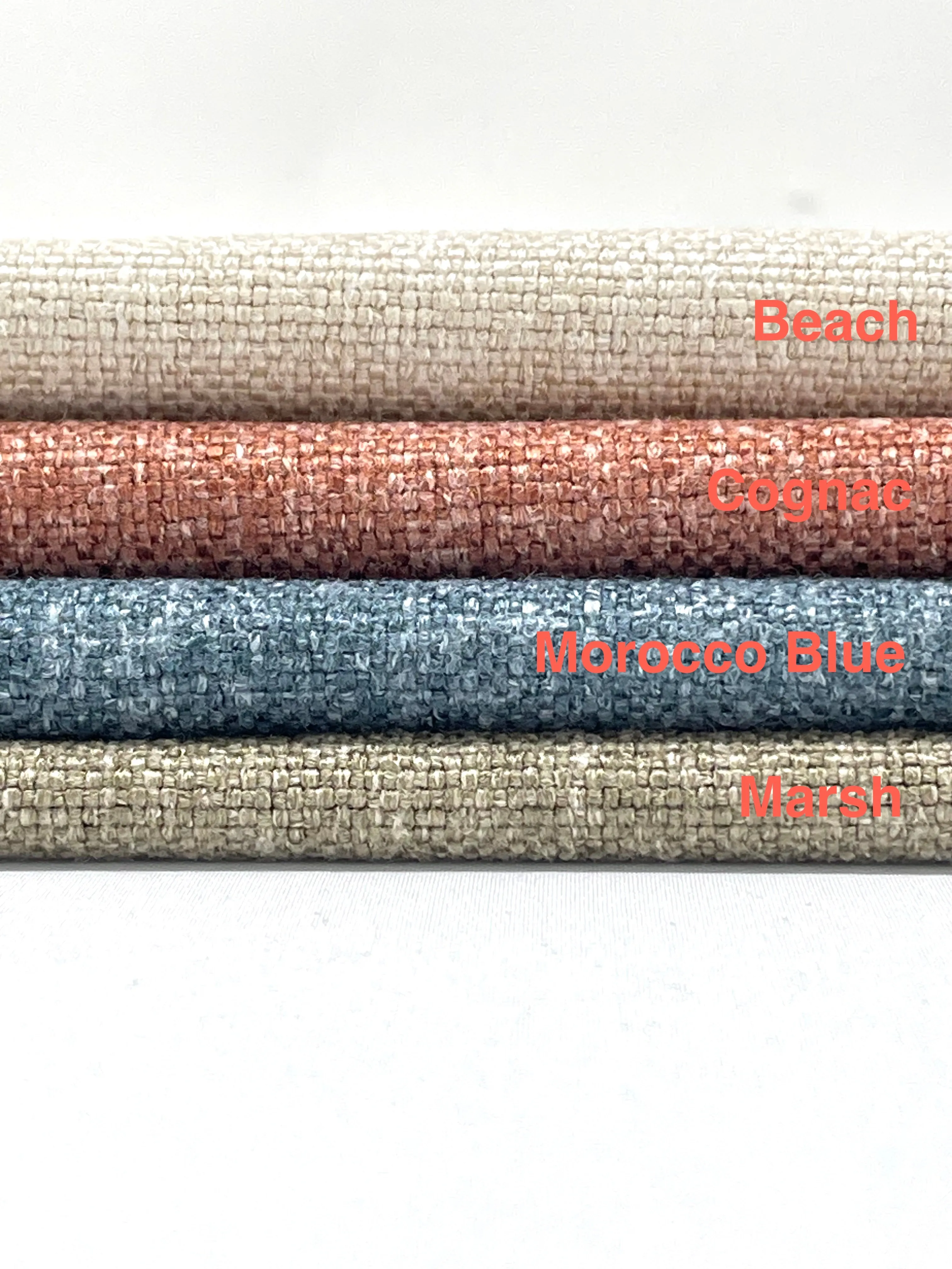 Soft Medium Weighted Faux Linen Fabric By The Yard/CL1094
