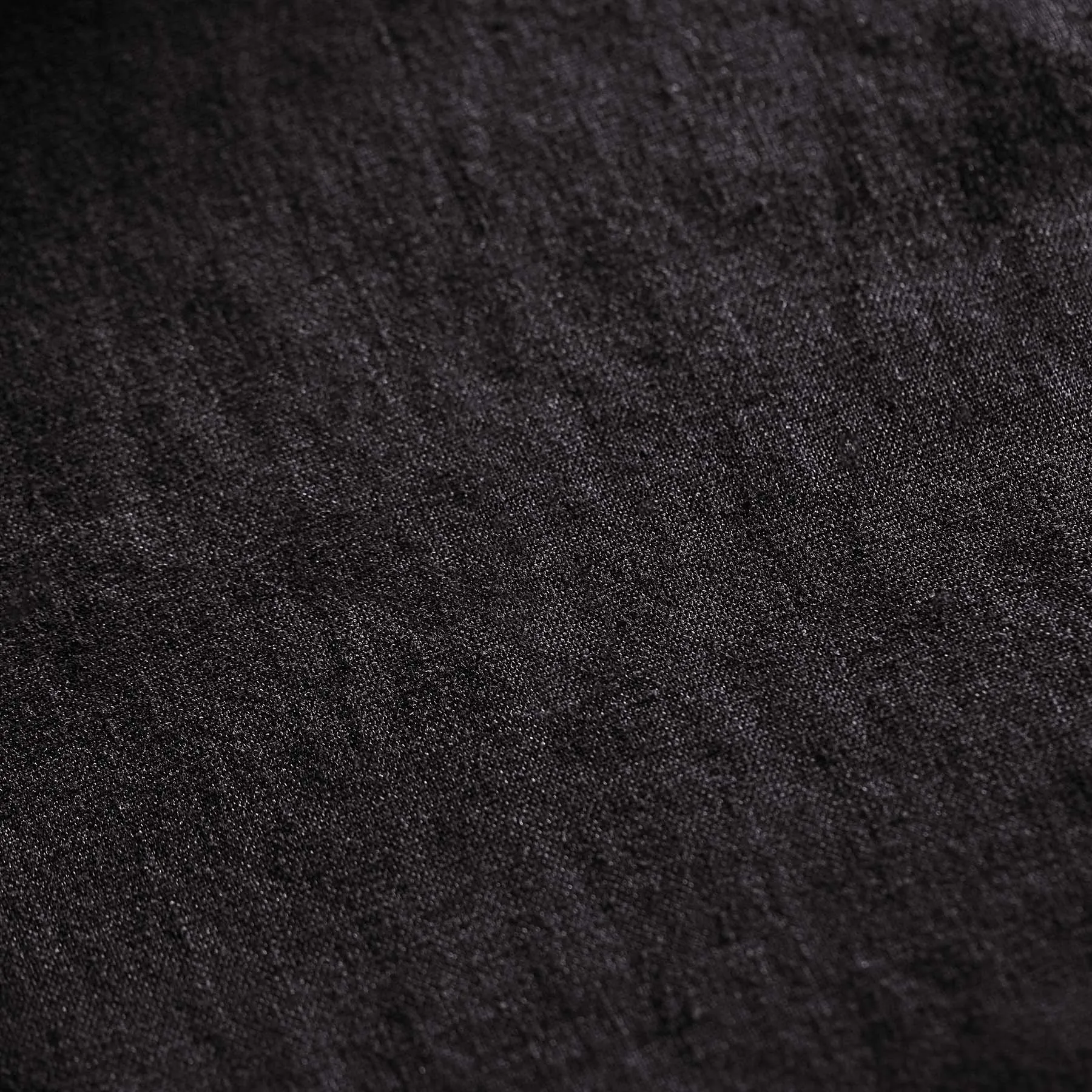 Solid Linen Table Napkin - Black