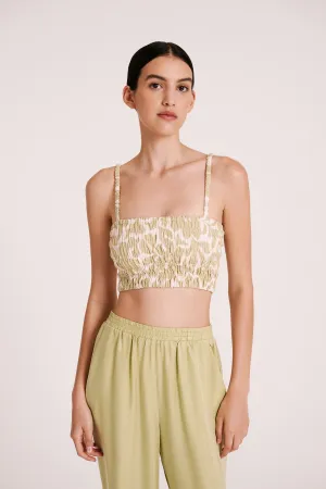 SORAYA SHIRRED BODICE
