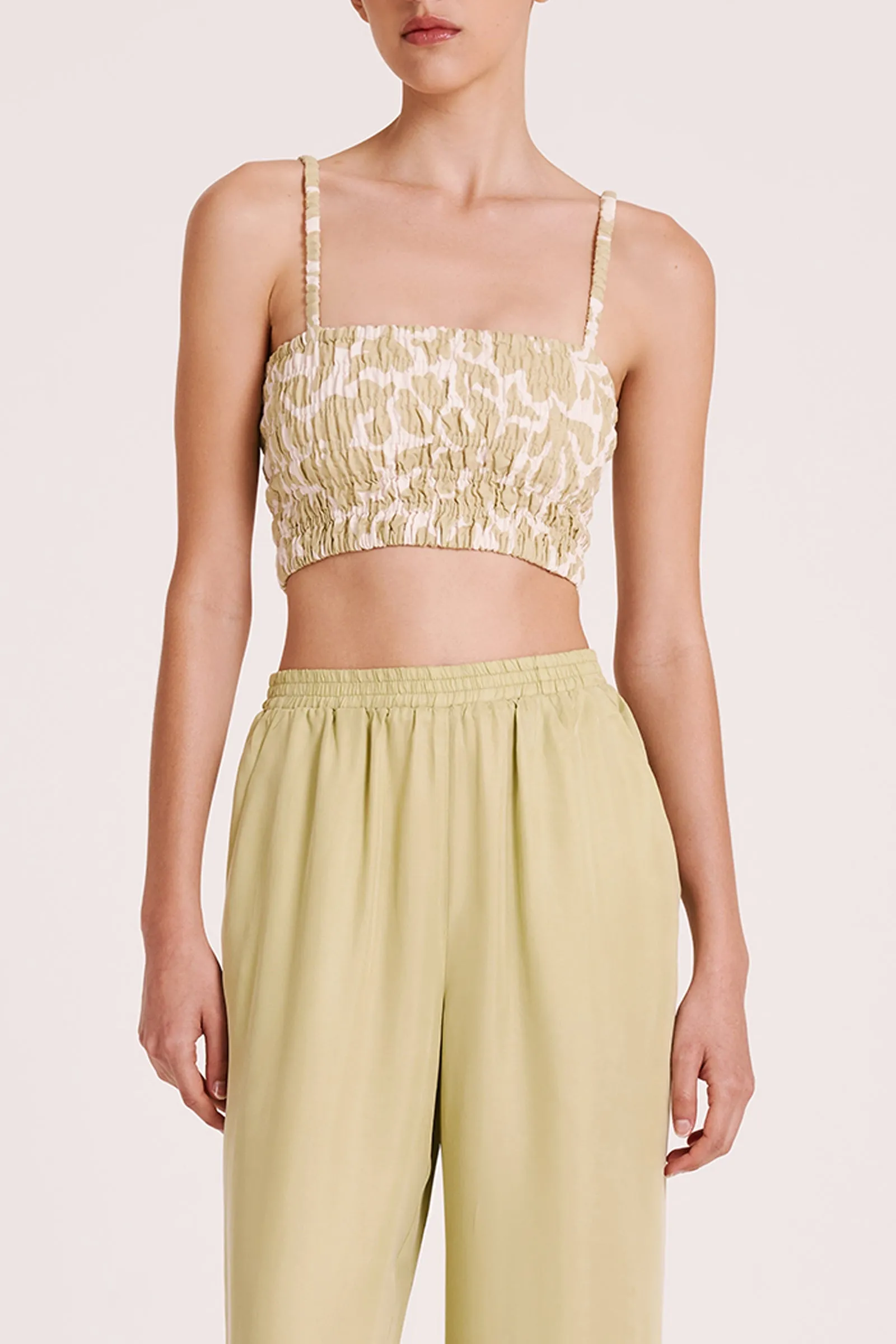 SORAYA SHIRRED BODICE