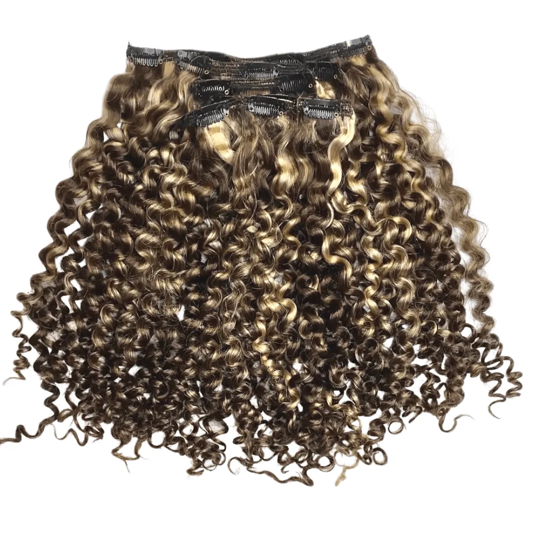 Spiral Kinky Curly Clip-in Set