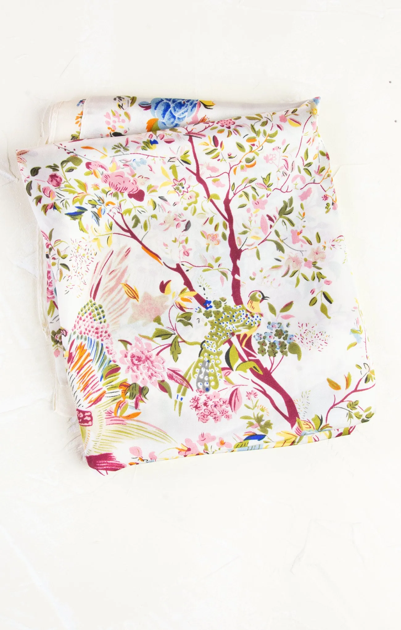 Spring Wonderland Square Silk Bandana