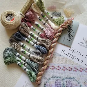 Spun Silk Sampler Thread Pack