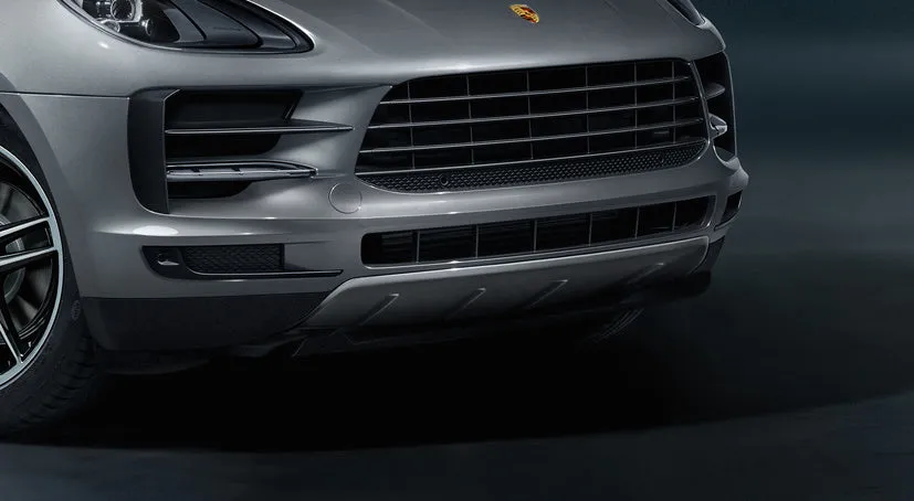 Stainless-steel skid plate- Macan II