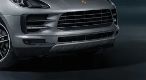 Stainless-steel skid plate- Macan II