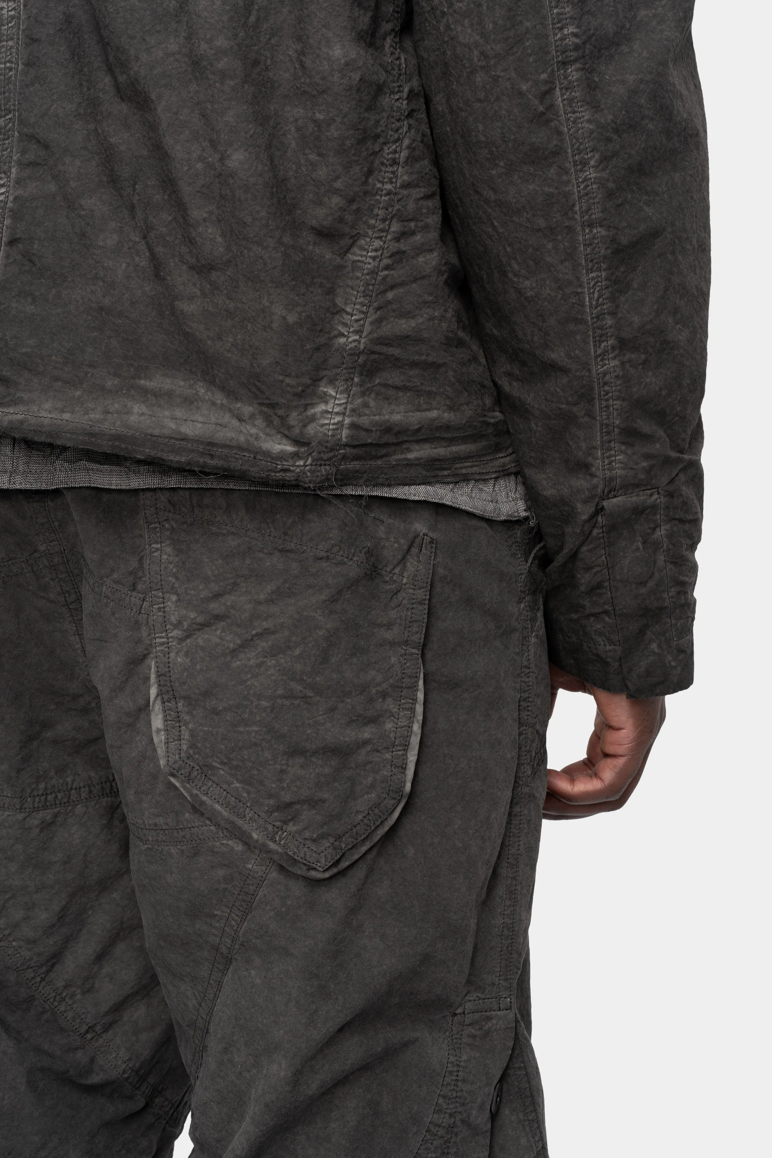 Standing collar zip up jacket