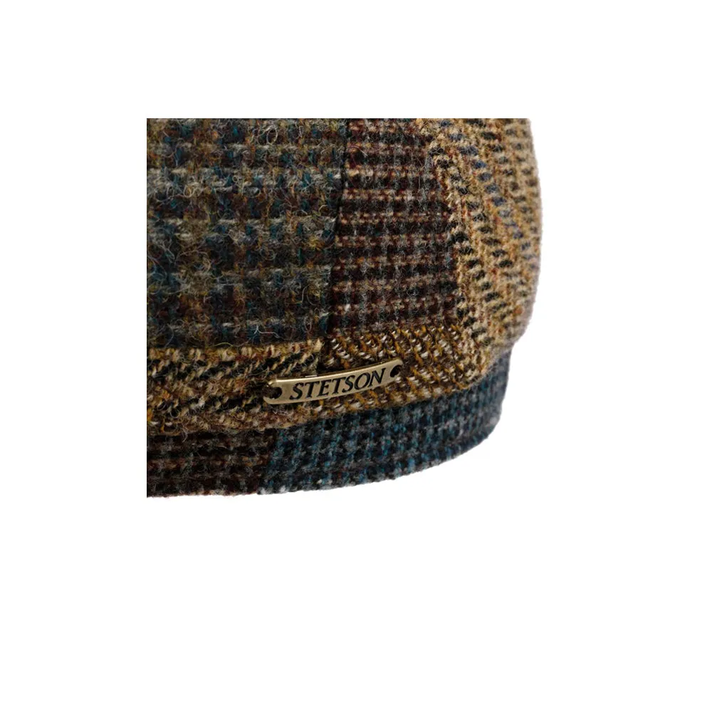 Stetson - Driver Cap Patchwork - Sixpence/Flat Cap - Brown