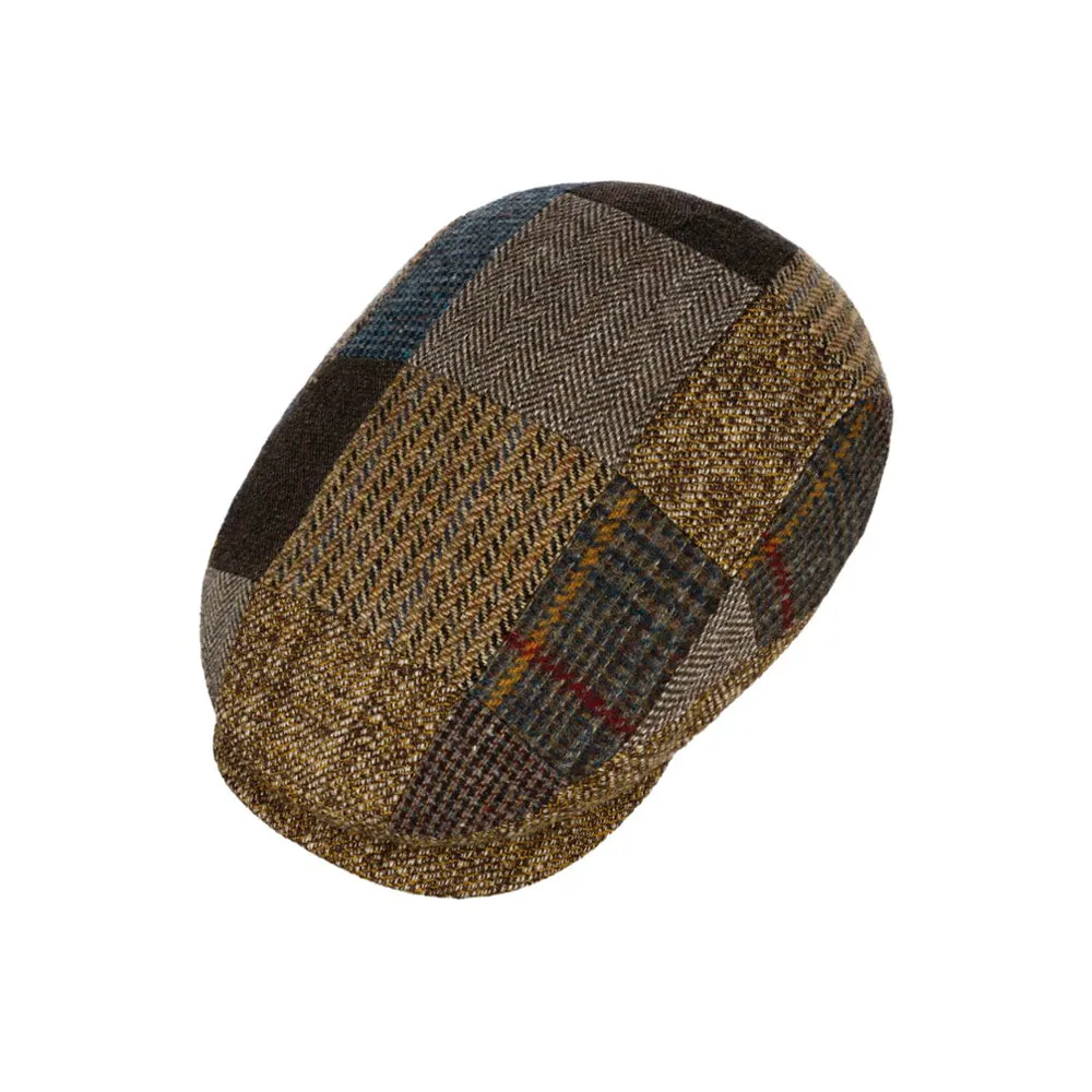 Stetson - Driver Cap Patchwork - Sixpence/Flat Cap - Brown