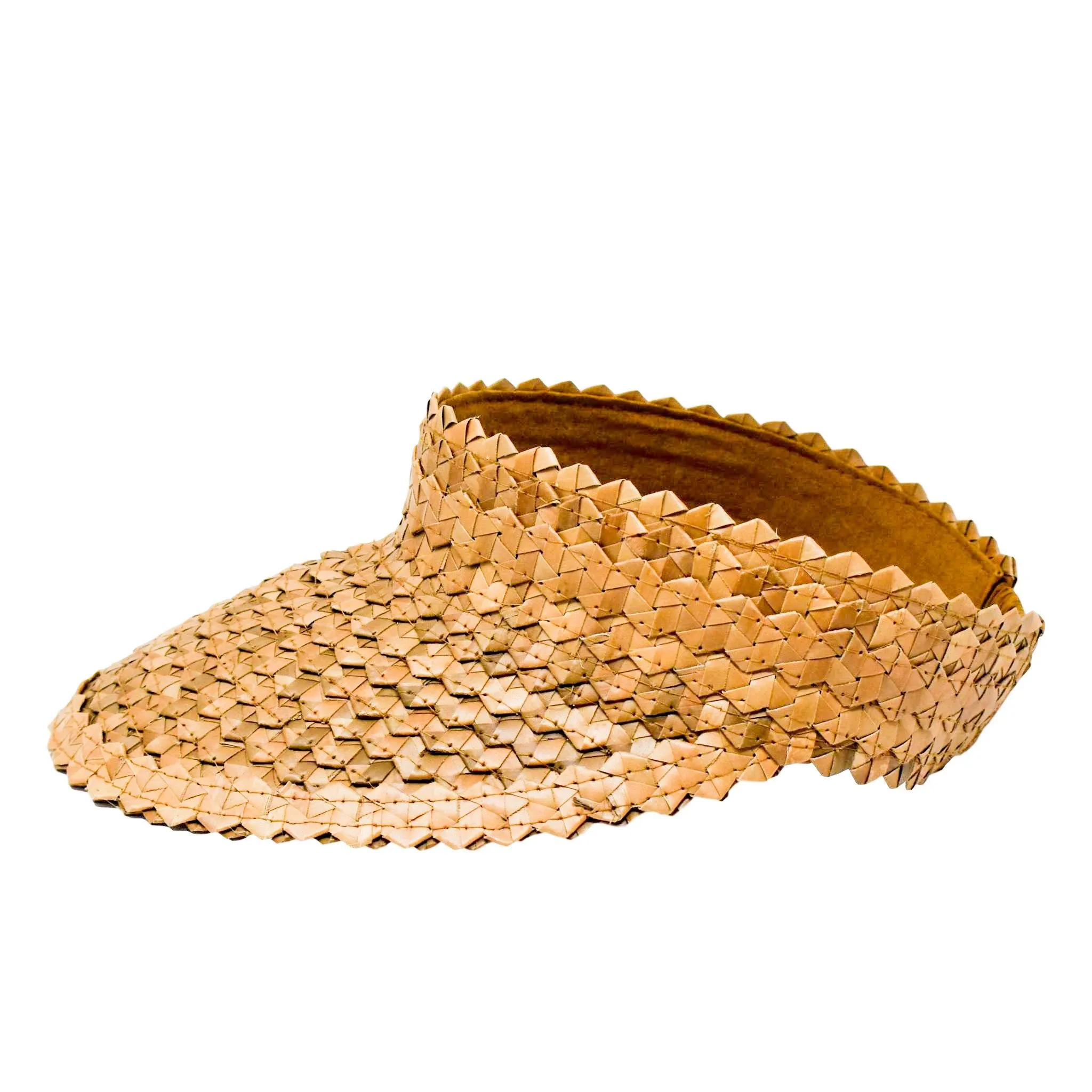 STRAW SUN VISOR - CARAMEL by POPPY   SAGE
