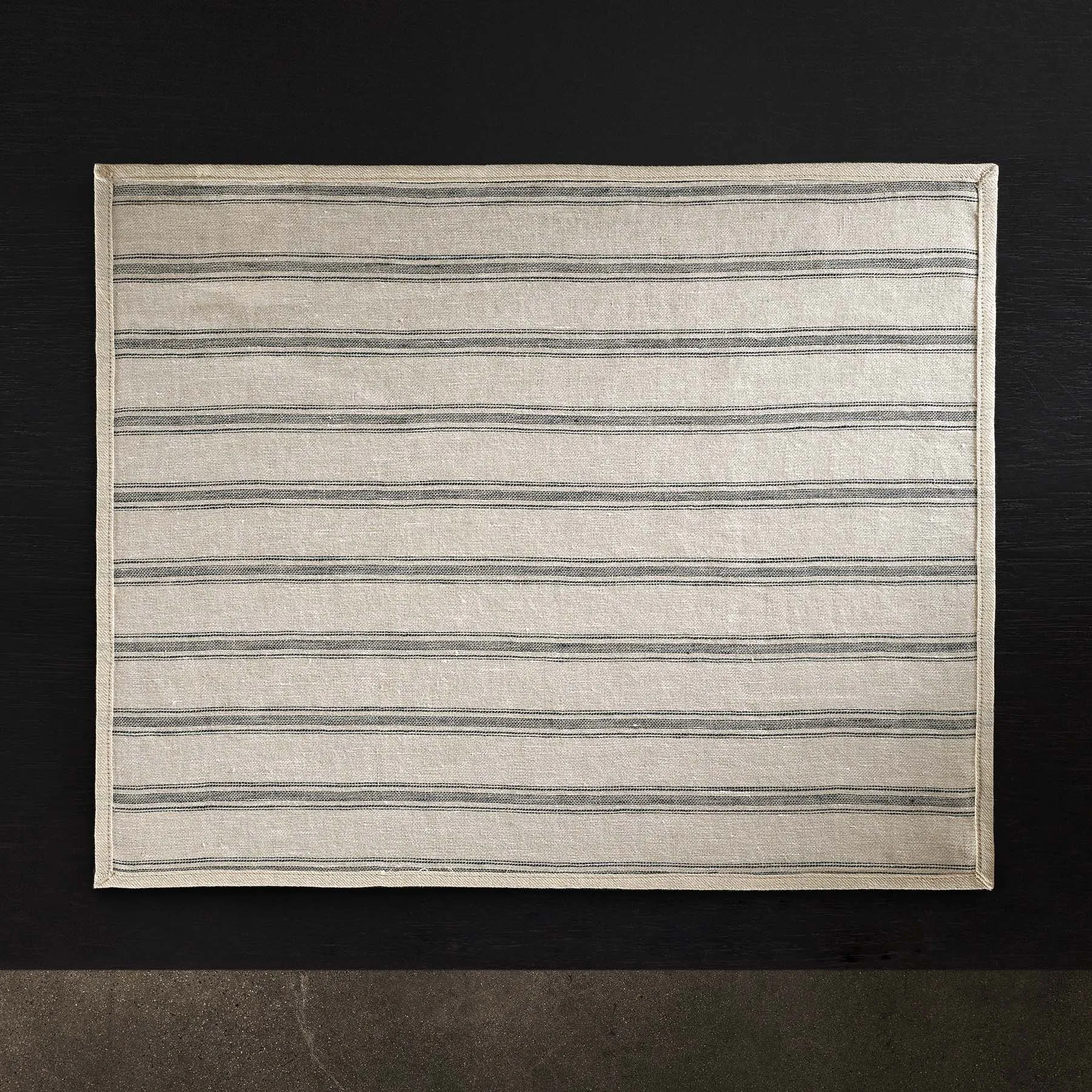 Stripe Placemat - Natural Stripe