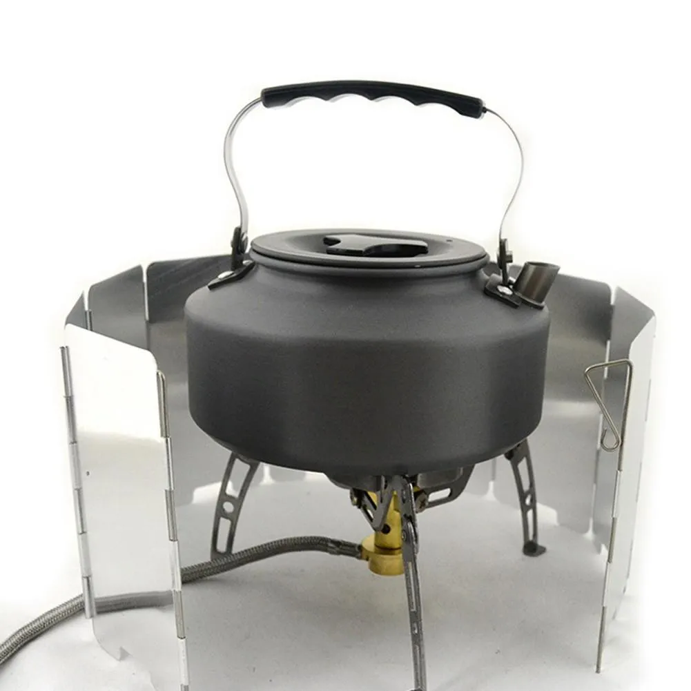 Strong Durable 9 Plates Foldable Stove Windshield